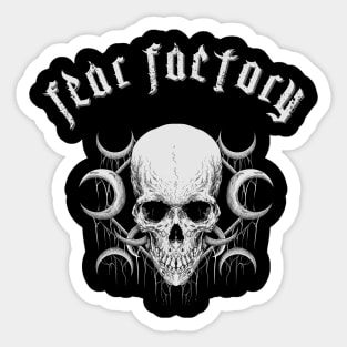 fear factory the darkness Sticker